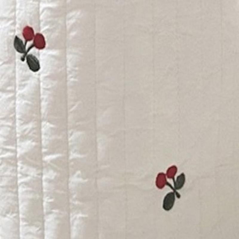 Baby Bottle Storage Bag Pure Cotton Bucket Shape Cute Embroidery Diaper Caddy Organizer for