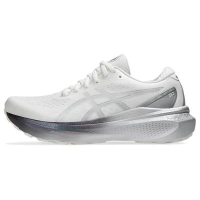 Женские кроссовки Gel Kayano 30 Platinum Настоящий Белый Чистое Серебро 1012B718-100