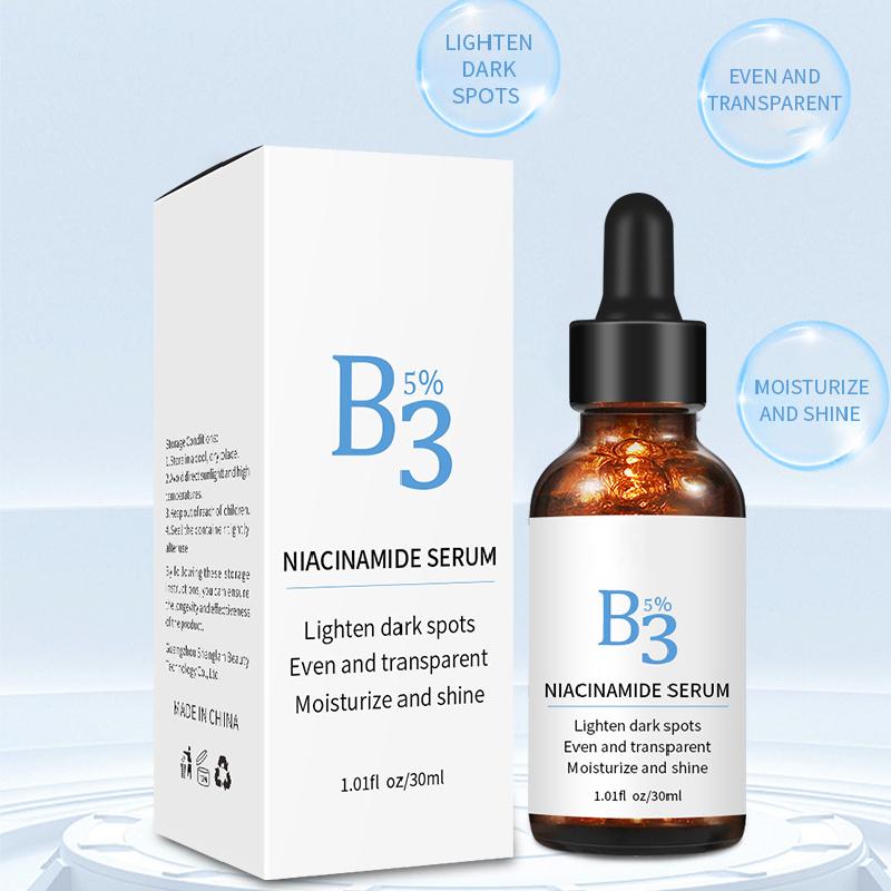 Витамин B3 Никотинамид Сыворотка для лица, осветляющая увлажняющая эссенция для ухода за кожей