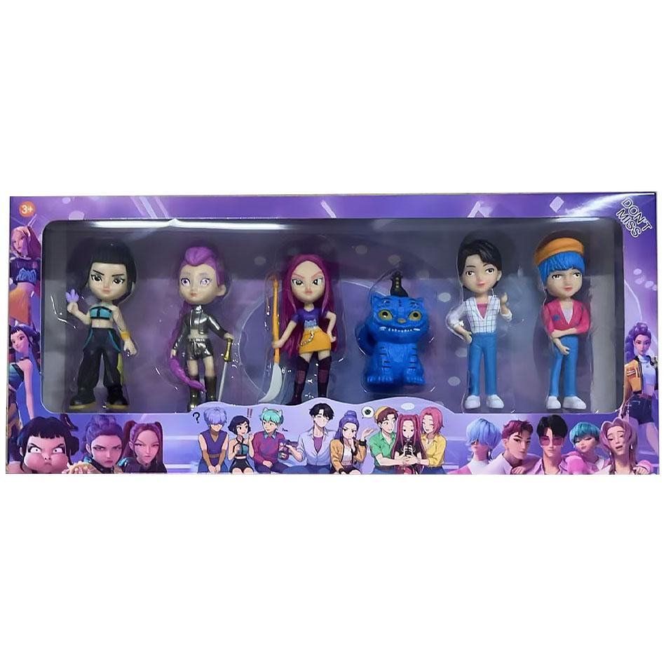 2027 НОВЫЙ K-pop Охотник на демонов Руми Зои Мира аниме поливинилхлорид коллекция персонажей настольные безделушки Детский новогодний подарок