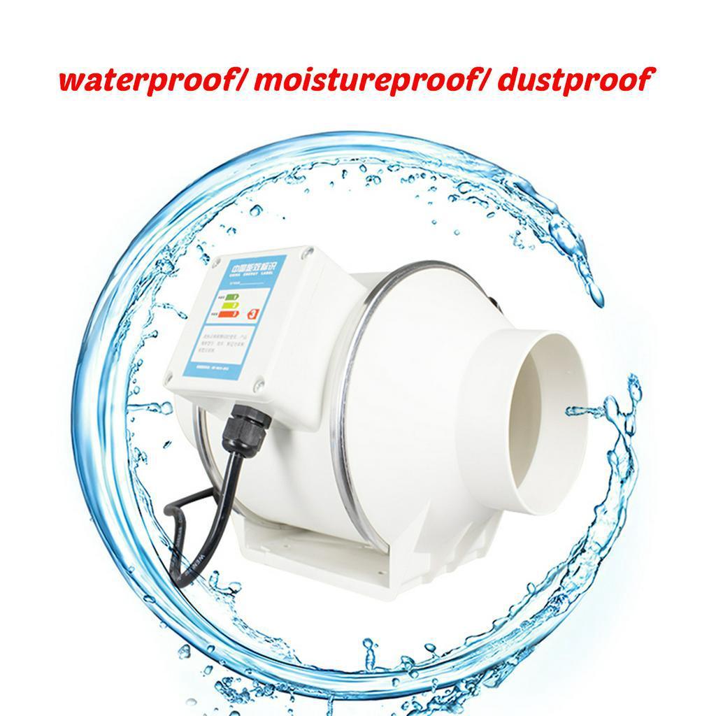 4 "6" вытяжной вентилятор для дома, бесшумный линейный канальный вентилятор, вытяжка для ванной комнаты, вентиляция, кухня, туалет, стена для очистки воздуха, 220 В