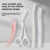 Portable Eyebrow Trimmer and Scissors Set for Beginners - Anti-Scratch Beauty Tool Kit