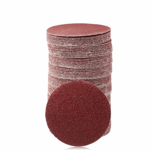 SPEEDWOX Magic Sandpaper, Sanding Discs for Woodworking, #40 Sandpaper, 100 Sheets, 75mm, Magic Sandpaper, Round, No Holes, Sandpaper, for Polishing