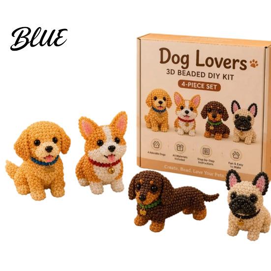 Handmade Bead Craft Kit 3D Beaded Animal Kit DIY Beading Embroidery for Beginners Easy Art Highland Cow/Butterfly/Owl Adults Teens Supplies