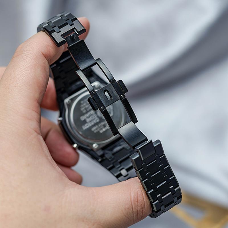 Casio Мужские часы с двойным дисплеем (жидкокристаллический/аналоговый) Серия Красные Часы GA-2100-4A-