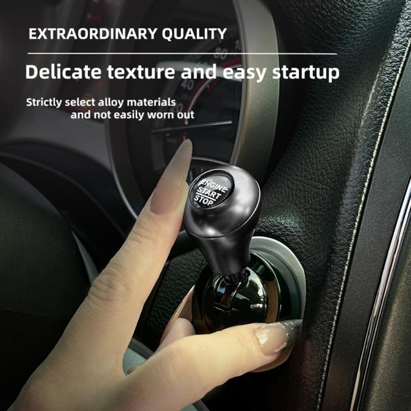 Rocker Lever Push to Start Button Rocker Cover for Car Multiple Color Choice Ergonomic Design