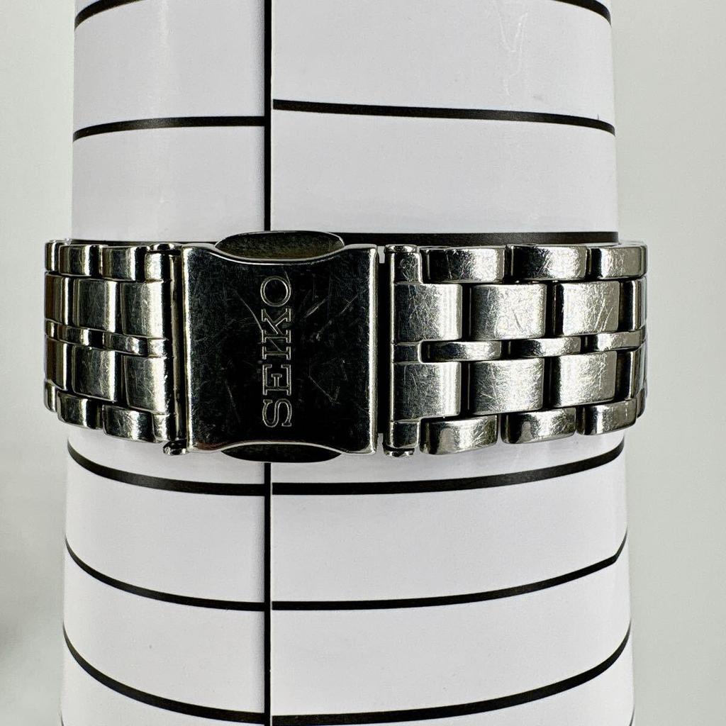 Б/у [Замена батареи на новую/рабочее состояние] Мужские часы SEIKO Spirit Серебристые Кварцевые