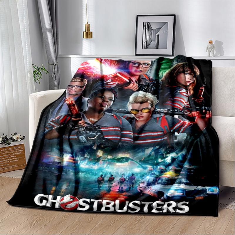 27 Стилей Новый Мультяшный Плед G-Ghostbusters (Охотники за привидениями) из Фильма Ужасов, Мягкий Плед для Дома, Спальни, Кровати, Дивана, Путешествий, Пикника, Покрытие для Детей