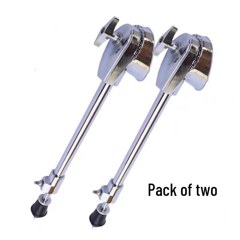 Adjustable Drum Rack Accessories: 2 Bass Drum Stand Legs & Thick Fixing Legs