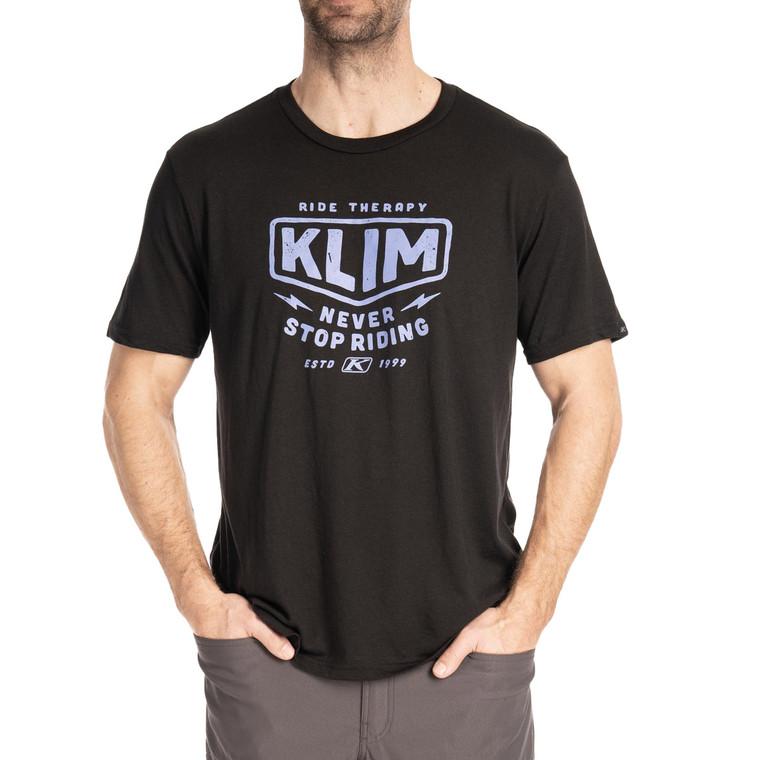 Klim Discovery Pure Cotton Tshirt Mens Round Neck Tshirt SnowBigDeal Summer New Mens Womens Pure Cotton Casual Tshirt