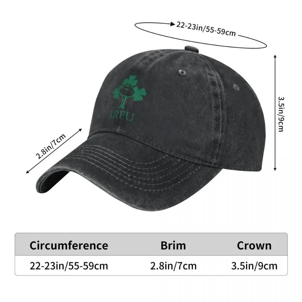 Caps Ireland Rugby Fashion Baseball Peaked Unisex's Hat Women's Women's 2021