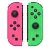 (Розовый зеленый) Контроллер Joy Pad Joycons для Nintendo Switch Джойстик Геймпад Беспроводной Игровая Консоль Joypad Турбо Функция Пробуждения
