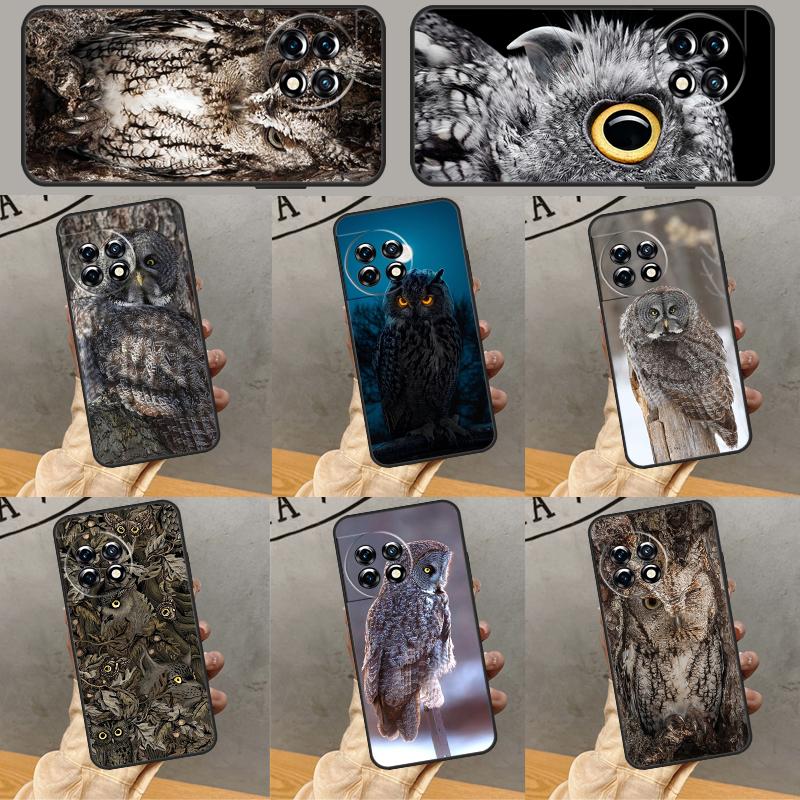 Камуфляжная накладка Сова для OnePlus Nord 4 3 CE 2 Lite N20 N10 N30 OnePlus 8T 10T 13 13R 12 12R 11 10 Pro Чехол