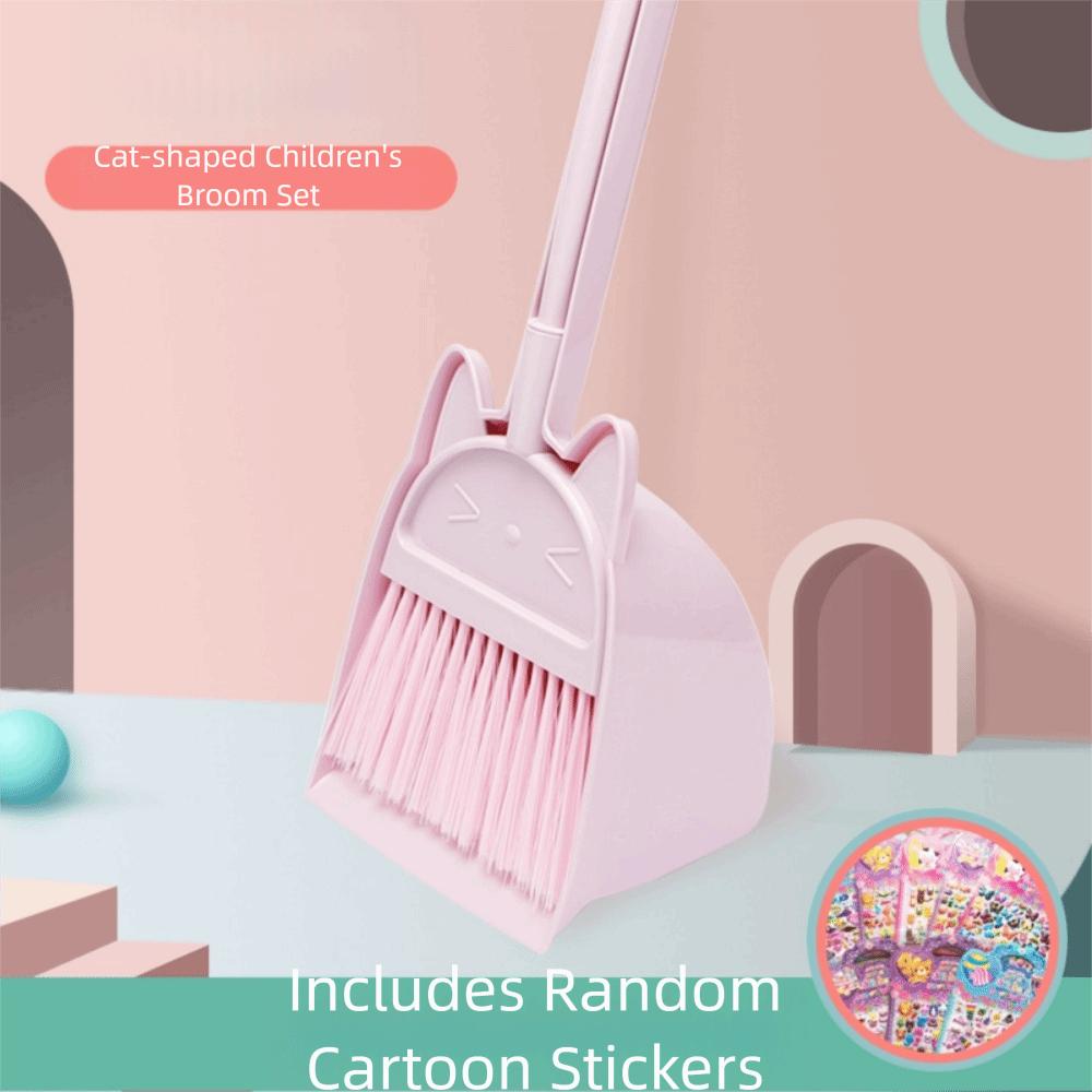 Simulation Broom Mop Set Mini Play House Toys Cleaning Broom Toy Set  Early Education Housework