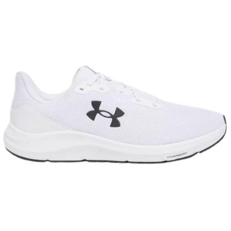 Under Armour Мужские беговые кроссовки Charged Pursuit 4 Белый Белый Черный 3028254-100