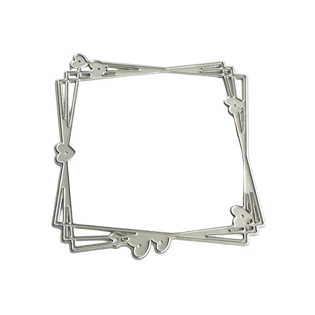 Metal Die Cuts Heart Frame Cutting Dies Embossing Stencils Molds for Scrapbooking Album Card Photo Journal Decorations