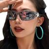 Звезды в солнцезащитных очках Солнцезащитные очки Cyberpunk Y2K Футуристические солнцезащитные очки Spice Girls Street Женские солнцезащитные очки Мужские солнцезащитные очки
