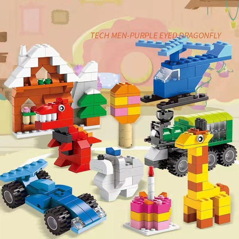 Массовые строительные блоки, 16 цветов, 500 г, 300 шт., детские развивающие игрушки, сделай сам, бесплатная сборка, креативный подарок, минифигурка