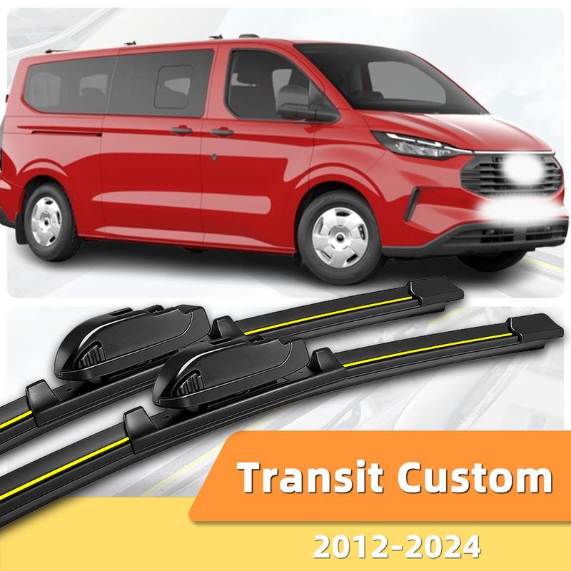 2PCS Car Windshield Wipers Are Suitable For Ford Transit (2012-2024) High-Definition Silent Stable And Durable Car Wipers