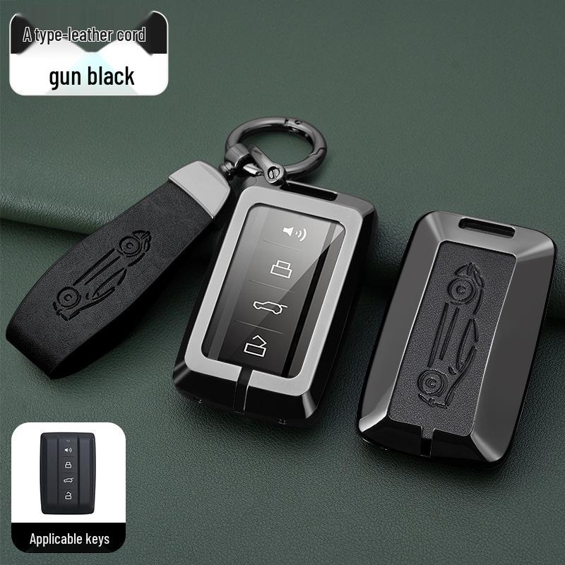 Комплект чехлов для ключей автомобиля Tank 300: Совместимый корпус ключа и защитная накладка с пряжкой