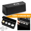 For Mazda Car Center Console Coin Box with Lid Dustproof Coin Dispenser Organizer Axela Speed 6 CX3 CX4 CX5 CX7 CX8 CX9 MS Demio FF9