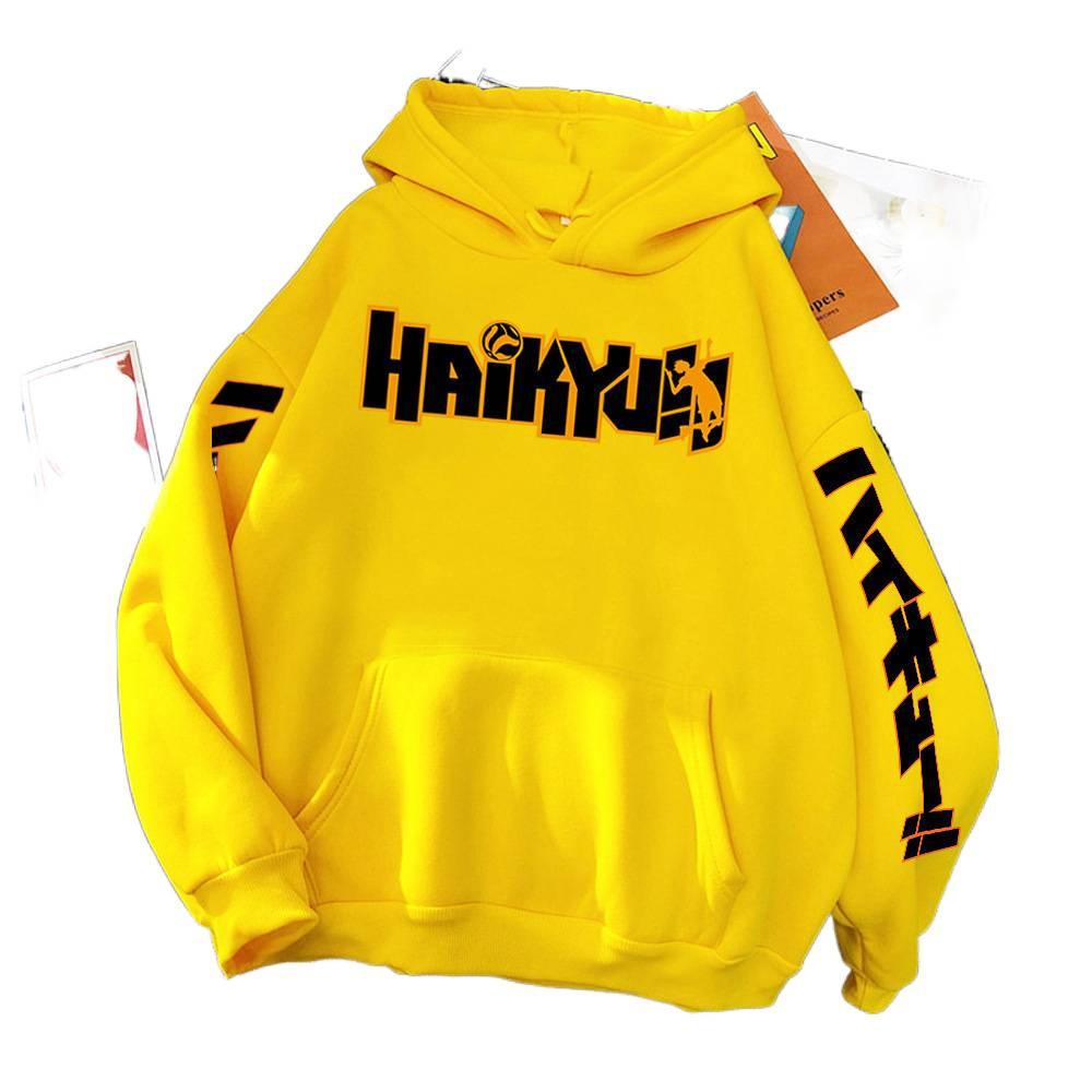 Мужская толстовка с принтом из японского аниме Haikyuu манга