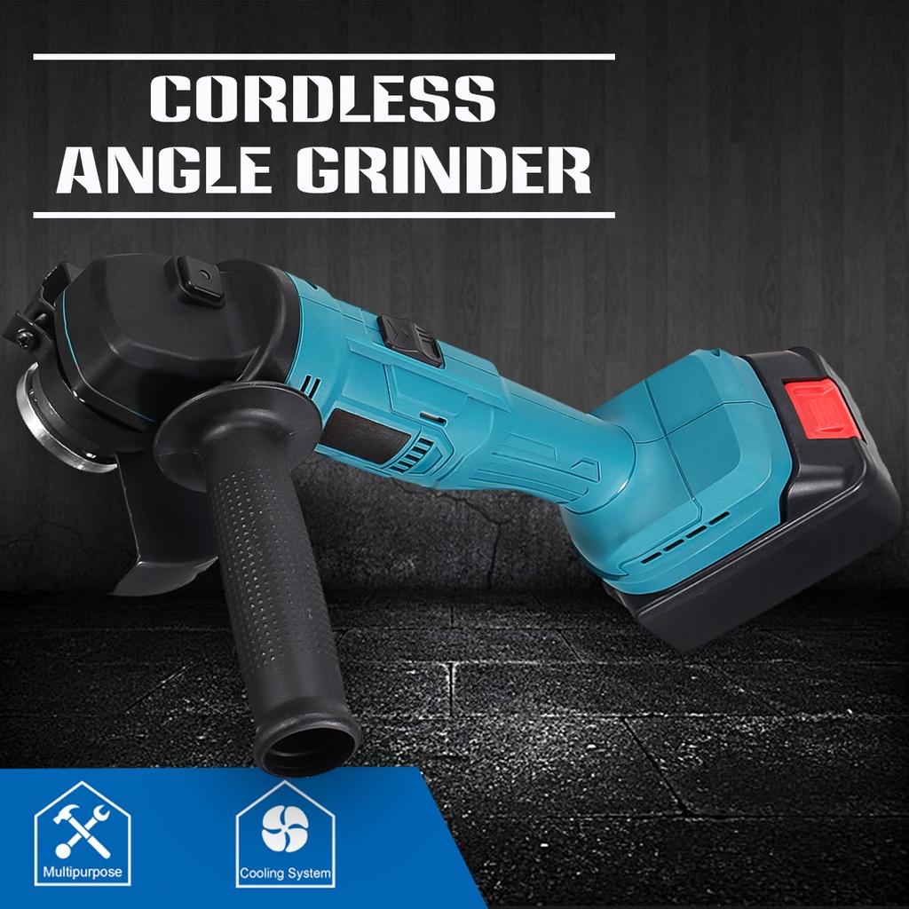 Беспроводная угловая шлифмашина 21 В 11000 об/мин Электрическая полировальная машина для резки с литиевой батареей Электроинструменты для аккумулятора 18 В Новая