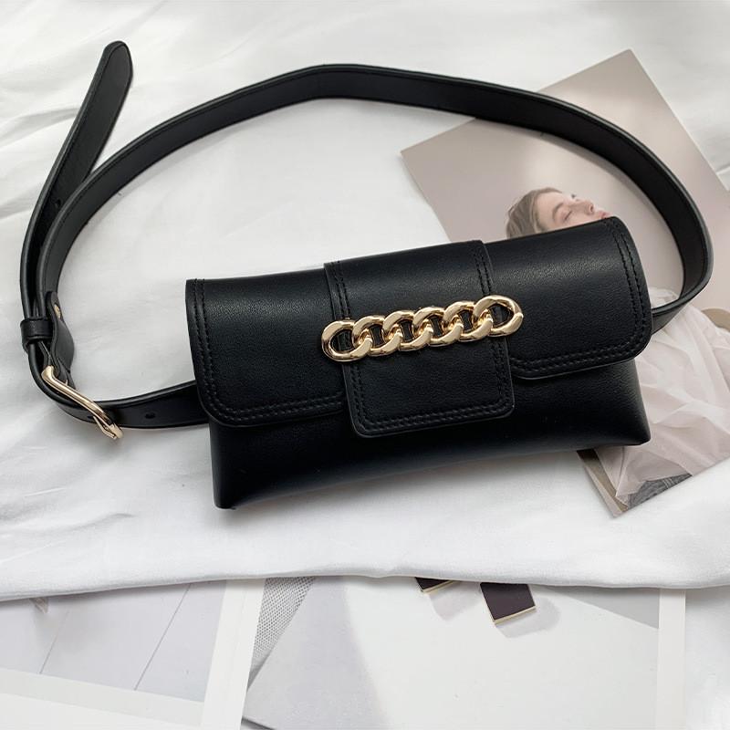 Трендовая женская поясная сумка Модная мини-сумочка для телефона и монет для повседневных прогулок