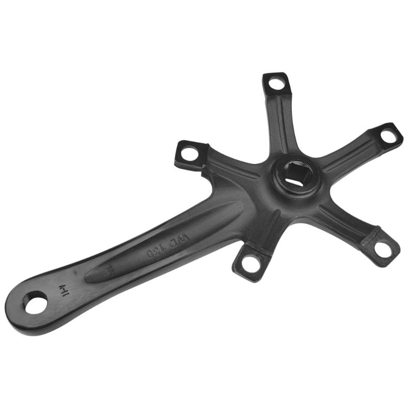 Горизонтальные шатуны велосипеда Правый Левый Шатунный механизм Велосипед Шатуны для модернизации центрального двигателя