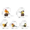 Garden Bird Figurines Outdoor To Ornaments The Yard Art  Resin Gifts Sculptures Home Decoration