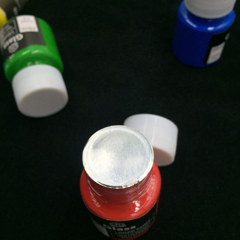 Набор стеклянных красок с насыщенными пигментами, 6 x 25 мл, для рисования поделок