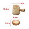 500ml Ceramic Teapot And 6 Cups Loose Leaf Tea Infuser Maker with Anti-scald Handle for