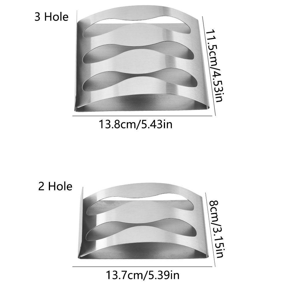Stainless Steel Stainless Steel Holder Two Hole Wall Toothbrush Holder Bathroom Holder Wall Mount