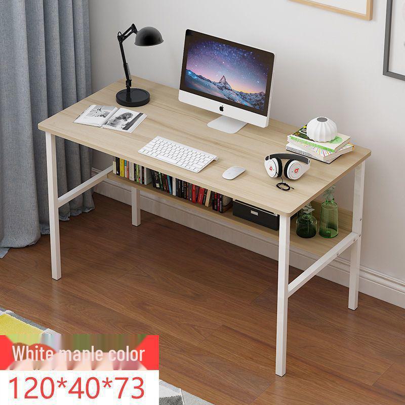Простой письменный стол для домашнего офиса для студентов и учебы в спальне или арендованном доме