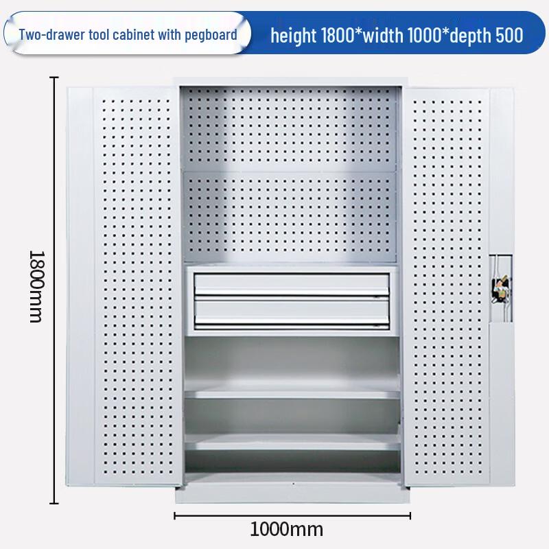 Linpan Heavy-Duty Workshop Tool Cabinet