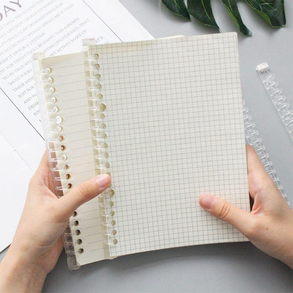 Drawing Rod Type Loose-leaf Binder 20/26 Hole Binding Clips Album Binding Accessories