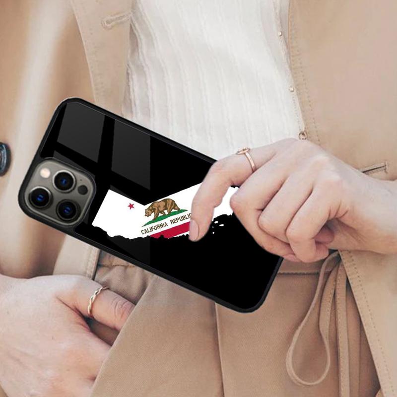 flag of California Republic Magnetic Phone Case For APPLE iPhone 17 Air 16 14 13 12 Pro Max 15 Plus Wireless With MagSafe Cover