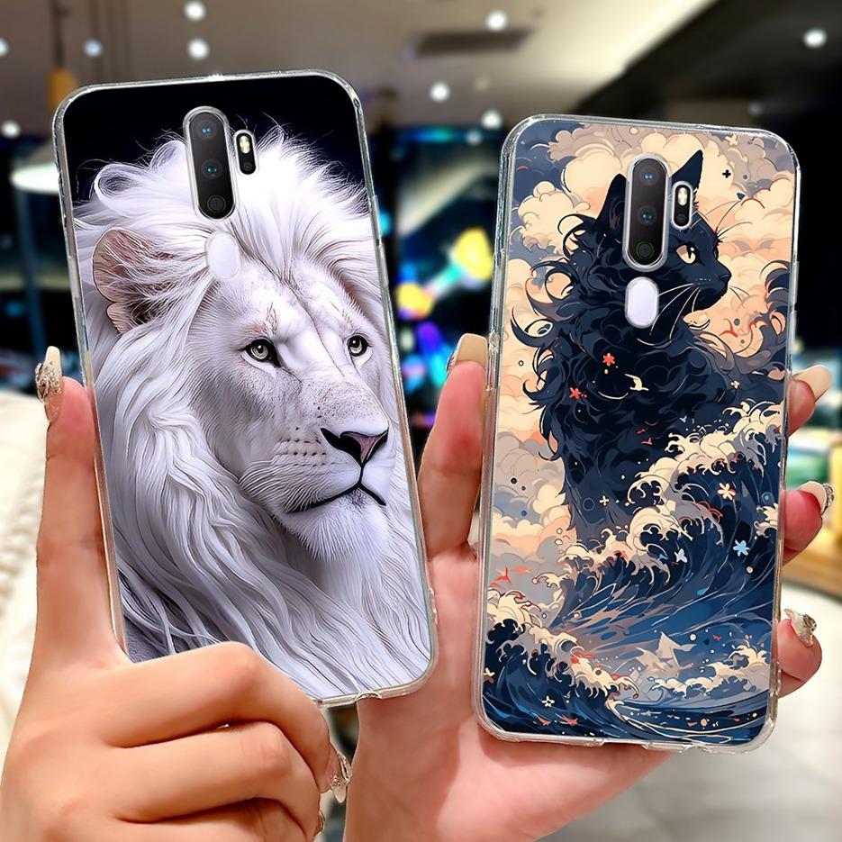 Чехол для Oppo A9 2020 Oppo A11x Новый Роскошный Расписной Чехол Ударопрочный Чехол для Телефона Для Oppo A5 2020 A92020 OppoA11x Мягкие Чехлы Сумки