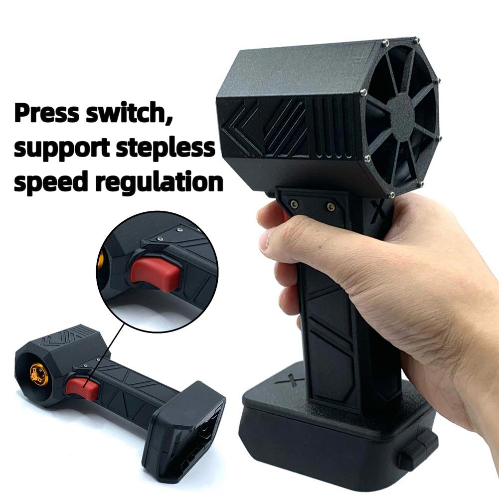 Handheld Ducted Turbofan 50mm Brushless Motor Jet Fan 1000g Thrust Car Washer 700W High Power Dust