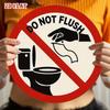 D Flat Aluminum Sign Vintage Bathroom Decor  cm Metal Wall Art