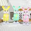 Заводная прыгающая игрушка Животное Корова Белка Динозавр Кролик Пингвин Цыпленок Обезьяна Птица Ходячий
