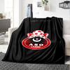 Aso Chlef Print Flannel Blanket High Quality Warm Comfortable Cover for All Seasons Perfect for Gifts Home Decor