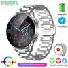 SACOSDING 2025 ECG Smart Watch Men 1.56” AMOLED Screen Heart Rate Blood Pressure Monitoring Watches NFC Access Control Smartwatch
