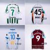 Mens Football Jersey 24/25 Real Betis Home 22 Isco 7 Anthony Short Sleeve Sports Training Game Wear