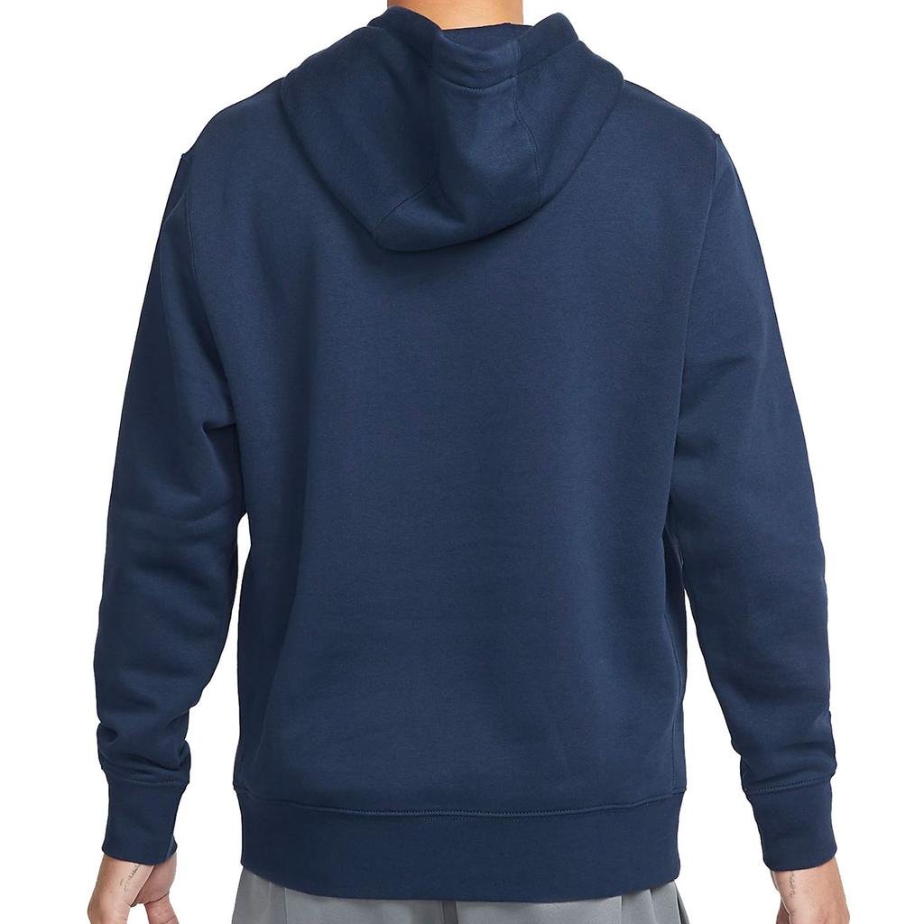 Nike Толстовки Мужские Синие С Капюшоном Умеренная Обычная DM1237-410