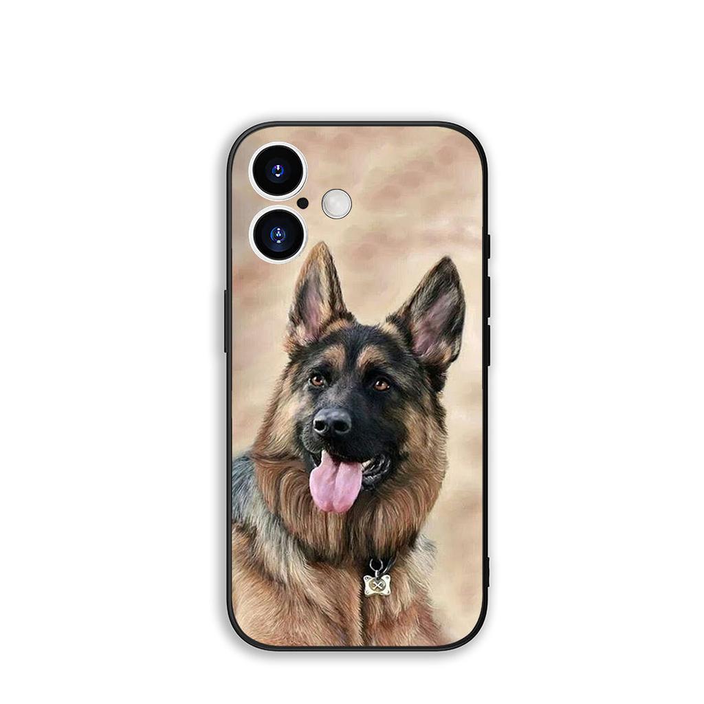 Phone Cover German Shepherd Lovely Dog for Apple iPhone 17 16 11 Pro XS Max XR 6 7 8 Plus + 16E SE 2020 Air 5 8+ Case