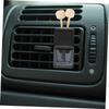 DEARMAMY 2pcs Car Air Conditioner Bottle Car Air Vent Clip Aroma Car Vent