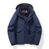 Europe and the United States Graphene Hardshell Men's and Women's Outdoor 3-in-1 Detachable Two-piece Mountaineering Jacket