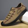 Модные осенние новые повседневные кожаные туфли мужские прогулочные туфли мужские туфли