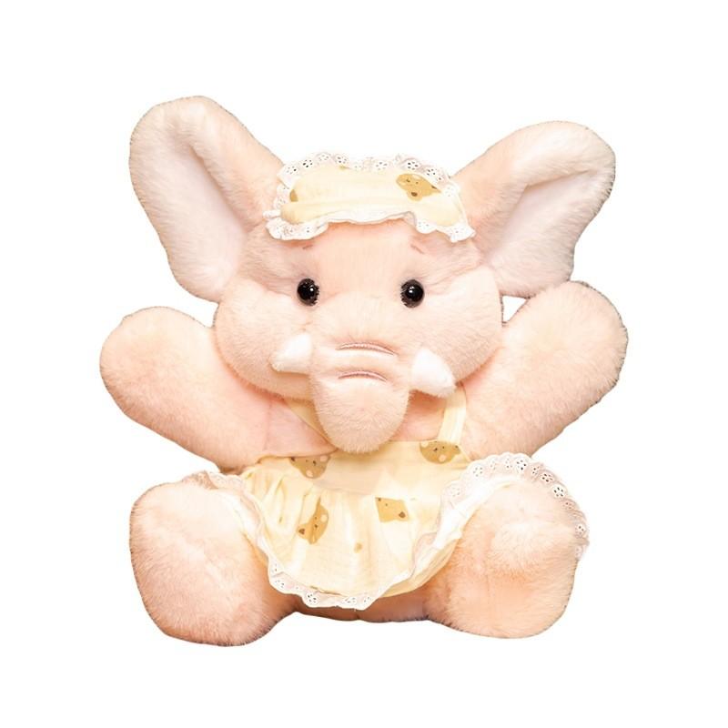 Stuffed Animal Elephant Plush Toy With Soft Material For Kids Decoration Gift